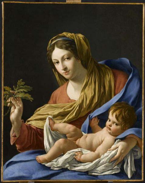 Simon Vouet Hesselin Virgin and Child